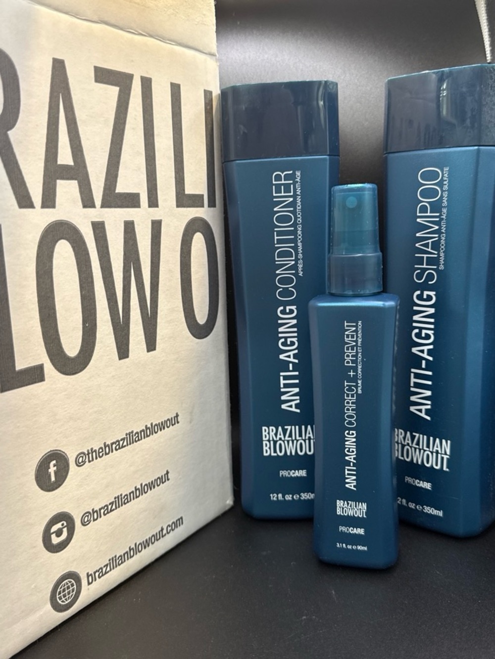 Anti-Aging Shampoo & Conditioner Set — Blue